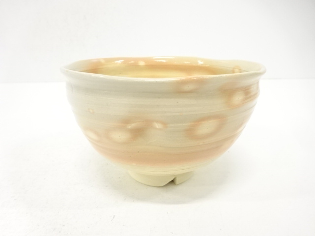 光山造　御本手　茶碗